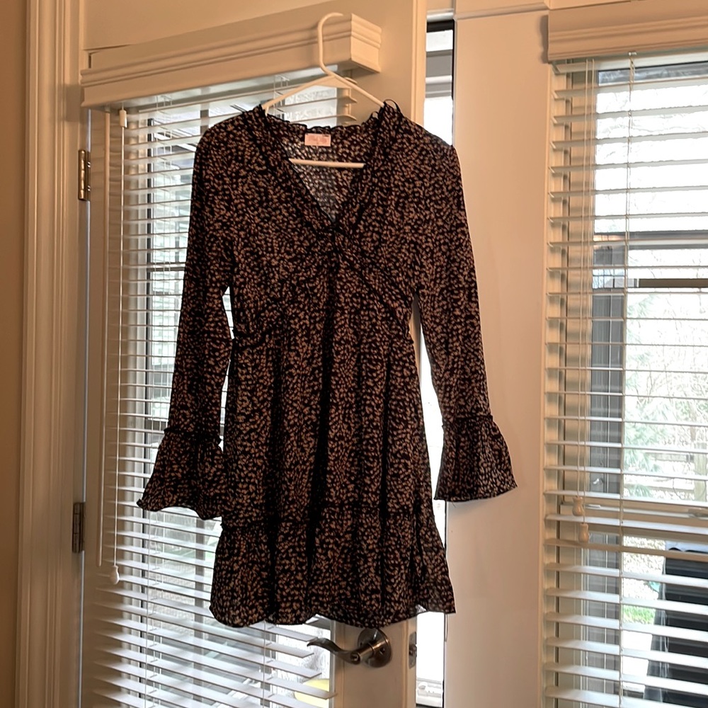 Midi dress from pink Lilly boutique.